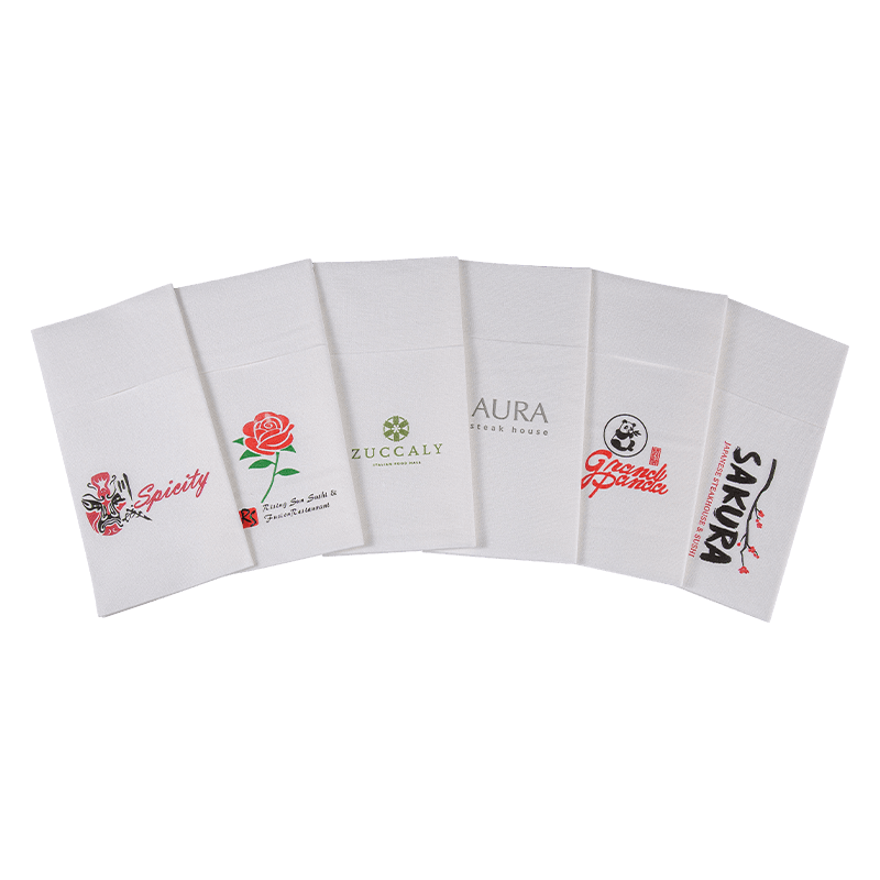 40x40 PECE SJ1301 ile Yumuşak Havayolu Kağıt Peçeteleri