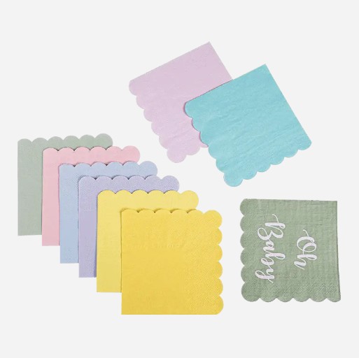 Renkli kalıp kesimli peçeteler: kaba kesme işleminin sanatını ve yaratıcılığını ortaya çıkarmak